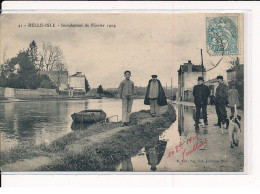 BELLE-ISLE : Inondations De Février 1904 - Très Bon état - Other & Unclassified