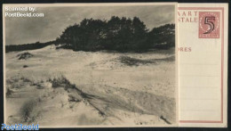 Netherlands 1946 Postcard 5c On 7.5c, Landscape No. 2, Hoenderloo, Unused Postal Stationary - Covers & Documents