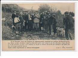 Représentation Du Retour Triomphal De La Chasse Au Tigre, Organisé Aux Environs De Droue, 1913 - Très Bon état - Otros & Sin Clasificación