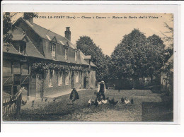 LYONS-La-FORET : Chasse à Courre, Maison Du Garde Chef à Vilaine - état - Lyons-la-Forêt