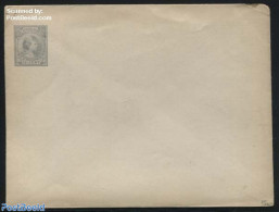 Netherlands 1896 Envelope 12.5c Grey, Unused Postal Stationary - Covers & Documents