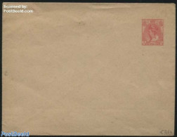 Netherlands 1899 Envelope 5c Rosered, Unused Postal Stationary - Brieven En Documenten