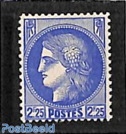 France 1939 2.25, Stamp Out Of Set, Mint NH - Ongebruikt