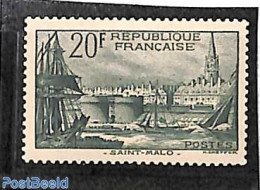 France 1938 20Fr, Stamp Out Of Set, Mint NH, Transport - Ships And Boats - Ongebruikt