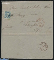 Netherlands 1863 Cover Letter To Epe, Postal History - Brieven En Documenten