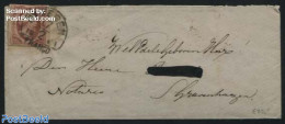 Netherlands 1861 Letter From Nymegen To S Gravenhage, Postal History - Brieven En Documenten