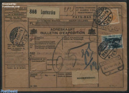 Netherlands 1934 Address Card From Shipment, Postal History - Covers & Documents