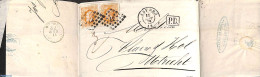 Belgium 1872 Folding Cover From Anvers To Utrecht, Postal History - Covers & Documents