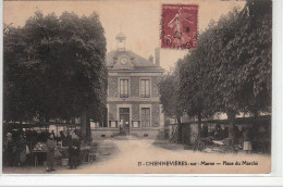 CHENNEVIERES SUR MARNE - Place Du Marché - Très Bon état - Chennevieres Sur Marne