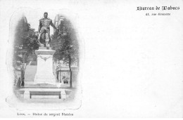 LYON - Statue Du Sergent Blandan - Bureau De Tabacs, Rue Grenette - Très Bon état - Otros & Sin Clasificación