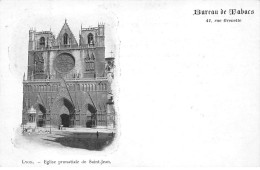 LYON - Eglise Primatiale De Saint Jean - Bureau De Tabacs, Rue Grenette - Très Bon état - Autres & Non Classés