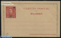 Mozambique 1903 Letter Card 25R, Unused Postal Stationary - Mozambique