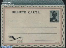 Portugese Guinea 1953 Aerogramme 1.50, Unused Postal Stationary - Guinea Portuguesa