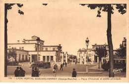 LYON - Hôpital Edouard Herriot - Place D'Arsonval - état - Other & Unclassified