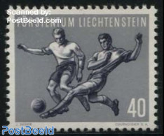 Liechtenstein 1954 40Rp, Stamp Out Of Set, Mint NH, Sport - Football - Neufs