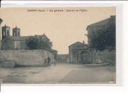 ORGNAC : Vue Générale, Quartier De L'Eglise - Très Bon état - Other & Unclassified