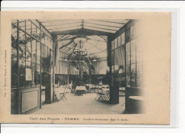 NIMES : Café Des Fleurs, Pavillon-Restaurant Dans Le Jardin - Très Bon état - Nîmes