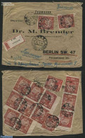Russia, Soviet Union 1922 Registered Letter From Odessa To Berlin, Postal History - Briefe U. Dokumente