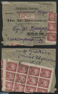 Russia, Soviet Union 1922 Registered Letter From Uman (Ukraina) To Berlin, Postal History - Cartas & Documentos