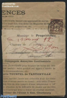 France 1894 Newspaperband With Stamp, Still Intact, Postal History - 1859-1959 Covers & Documents