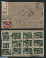 Georgia 1923 Registered Letter Sent From Tblisi, Postal History - Georgië