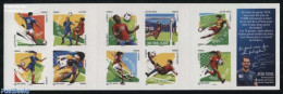 France 2016 Football Moves 10v S-a In Booklet, Mint NH, Sport - Football - Stamp Booklets - Ongebruikt