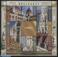 Hungary 2016 Parliament S/s, Mint NH, Art - Architecture - Nuevos