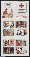 France 2016 Red Cross 8v S-a In Booklet, Mint NH, Health - Disabled Persons - Health - Red Cross - Stamp Booklets - Ungebraucht