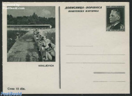 Yugoslavia 1953 Illustrated Postcard 10D, Kraljevica, Unused Postal Stationary - Brieven En Documenten