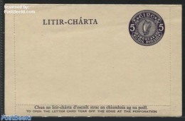 Ireland 1965 Letter Card 5Pg Purple, Unused Postal Stationary - Covers & Documents