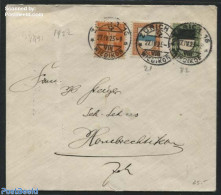 Switzerland 1923 Letter From Zuerich To Hombrechtikon, Postal History - Covers & Documents