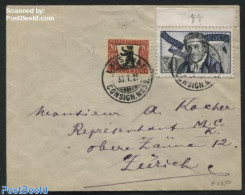 Switzerland 1929 Letter From Lausanne To Zuerich, Postal History - Lettres & Documents