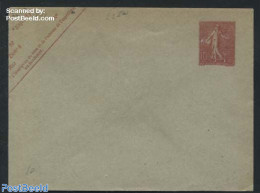 France 1906 Envelope 10c, 125x94mm, Unused Postal Stationary - Cartas & Documentos