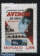 Monaco 2016 World Rowing Coastal Championships 1v, Mint NH, Sport - Transport - Kayaks & Rowing - Ships And Boats - Ungebraucht