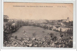 TOURNECOUPE - Vue Générale Est - Route De BEAUMONT -  Très Bon état - Other & Unclassified