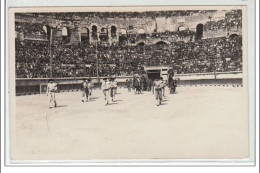 NIMES : Corrida Le 16 Mai '37 - Le """"paseo"""" Défilé - CARTE PHOTO - Très Bon état - Nîmes