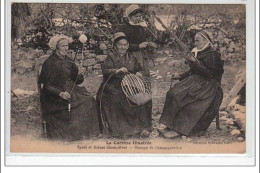 LA CORREZE ILLUSTREE : Types Et Scènes Champêtres - Groupe De Campagnardes - Très Bon état - Andere & Zonder Classificatie