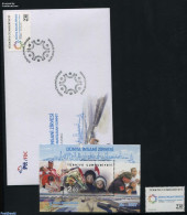 Turkey 2016 World Humanitarian Summit, Folder With 1v, S/s And FDC, Mint NH, Health - Health - Autres & Non Classés