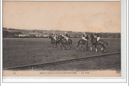 DEAUVILLE - La Plage Fleurie - Le Polo - Très Bon état - Deauville