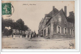 CERILLY - Place Péron - Très Bon état - Autres & Non Classés