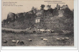 FERRIERES SUR SICHON - Ruines Du Château De Montgilbert - VENDANGES - Très Bon état - Autres & Non Classés