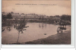CHERY LES POUILLY - L'abreuvoir Et Le Pont - Très Bon état - Other & Unclassified