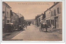 POIX TERRON : La Grande Rue Et Route Des Crêtes - Très Bon état - Other & Unclassified