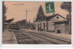 LAUNOIS : La Gare - TRAIN - Très Bon état - Other & Unclassified