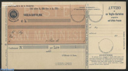 San Marino 1903 Money Order, 60c., Unused Postal Stationary - Brieven En Documenten