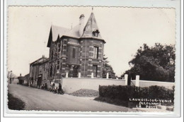 LAUNOIS SUR VENCE : La Poste - CARTE PHOTO - Très Bon état - Sonstige & Ohne Zuordnung