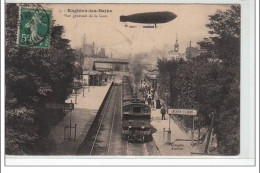 ENGHIEN LES BAINS - Vue Générale De La Gare - ZEPPELIN - Très Bon état - Enghien Les Bains