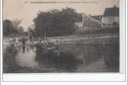 CORMEILLES EN VEXIN - L'abreuvoir Et Route De Grisy - Très Bon état - Sonstige & Ohne Zuordnung