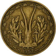 Togo, 10 Francs, 1957, Monnaie De Paris, Bronze-Aluminium, TTB, KM:8 - Togo