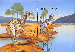 Ghana 1992 Elaphrosaurus S/s, Mint NH, Nature - Prehistoric Animals - Prehistorics